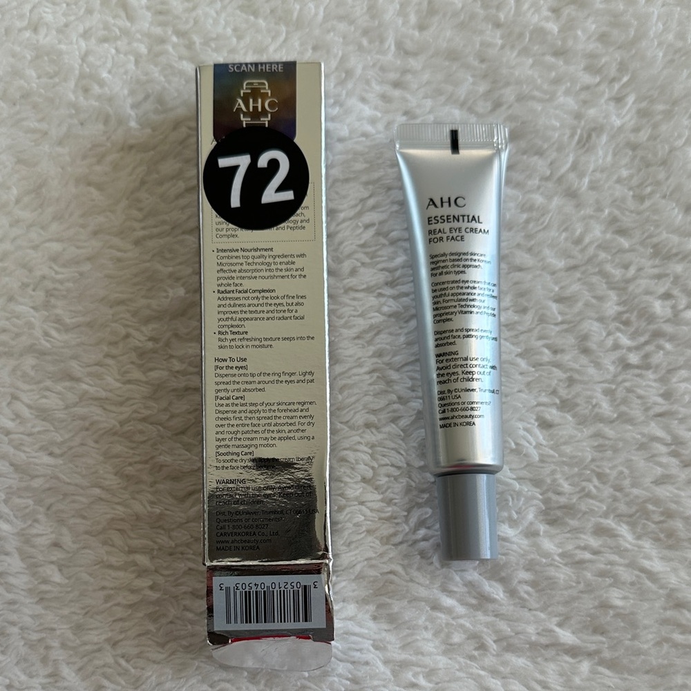 AHC Essential Real Eye Cream for Face 10ml - Picture 2 of 6